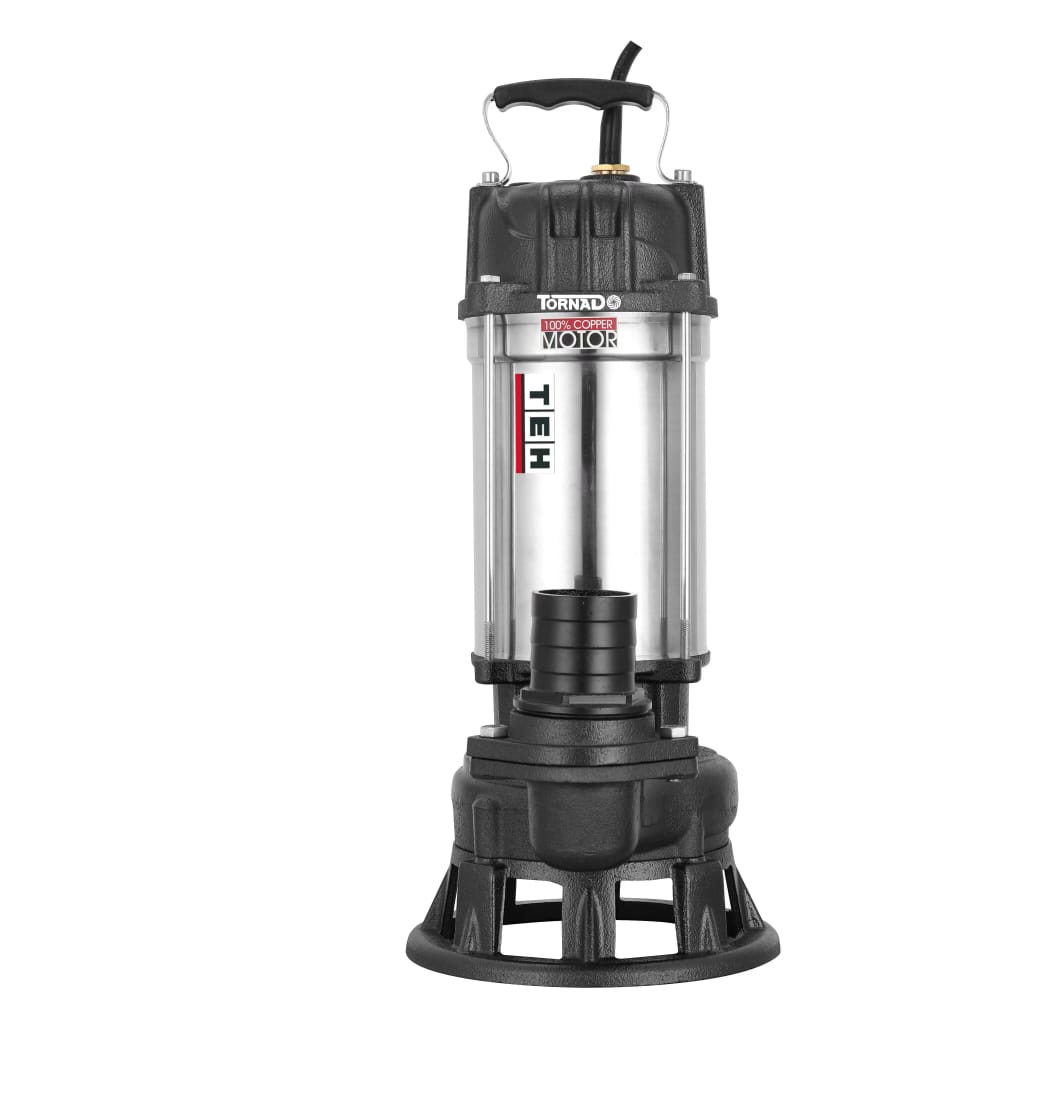 مضخة غاطس مع فرامة حصان ونصف