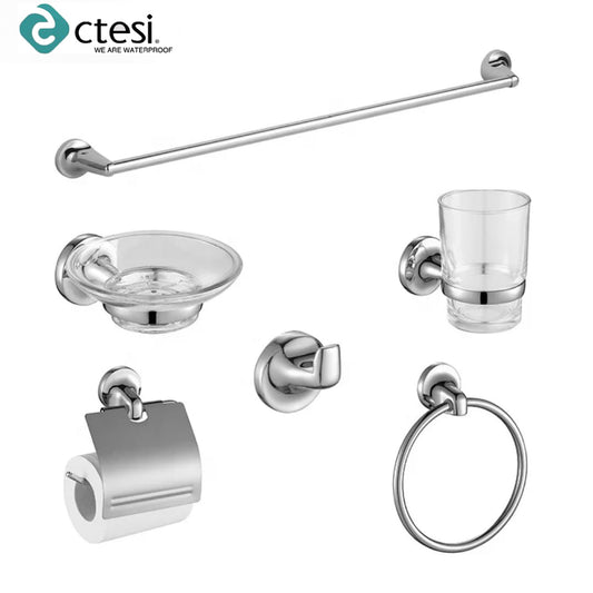 طقم اكسسوار برتغالي كروم