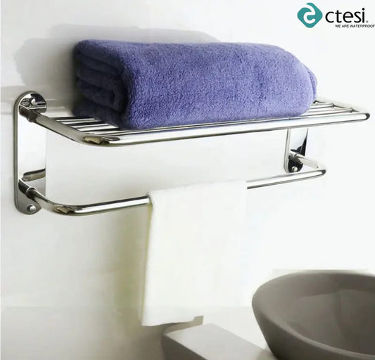 رف مناشف برتغالي ستانلس ستيل